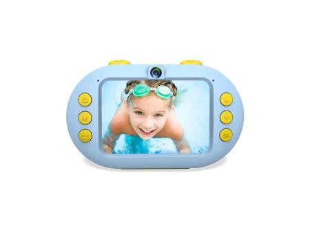 Cámara Digital Deportiva AgfaPhoto Realikids CAM Waterproof/ 16MP/ Azul/ Incluye Tarjeta Micro SD 8GB