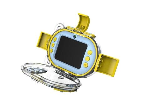 Cámara Digital Deportiva AgfaPhoto Realikids CAM Waterproof/ 16MP/ Azul/ Incluye Tarjeta Micro SD 8GB