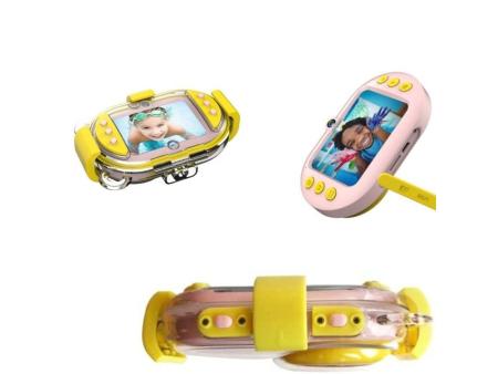 Cámara Digital Deportiva AgfaPhoto Realikids CAM Waterproof/ 16MP/ Rosa/ Incluye Tarjeta Micro SD 8GB