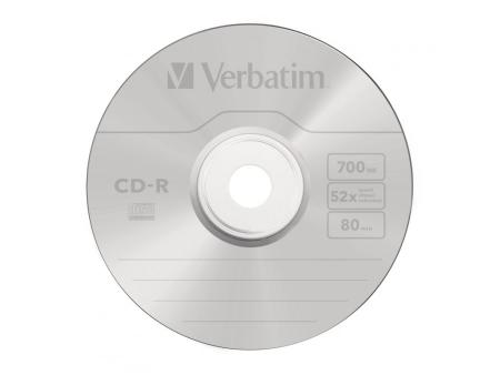 CD-R Verbatim Datalife 52X/ Tarrina-100uds