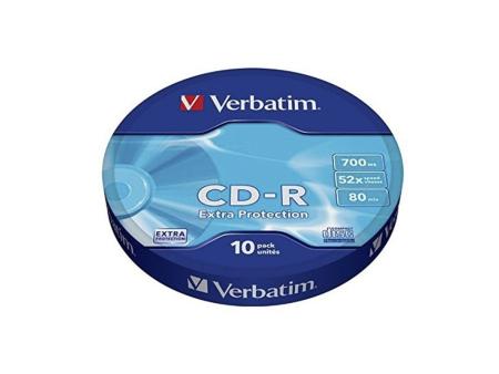 CD-R Verbatim Datalife 52X/ Tarrina-10uds