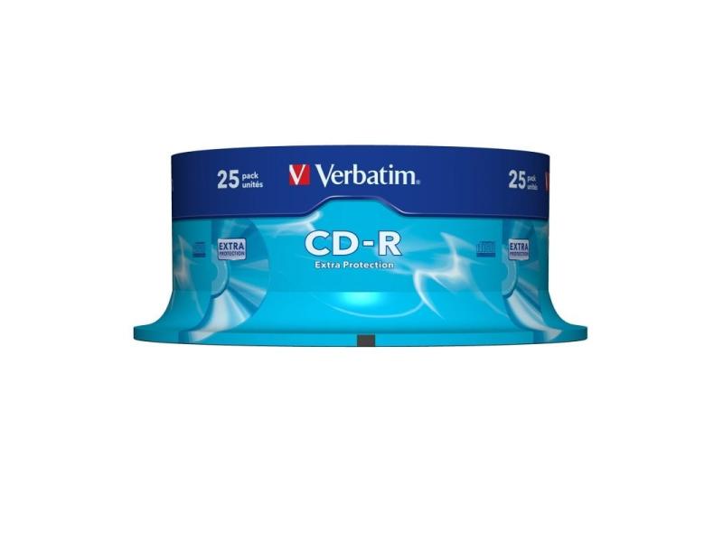 CD-R Verbatim Datalife 52X/ Tarrina-25uds