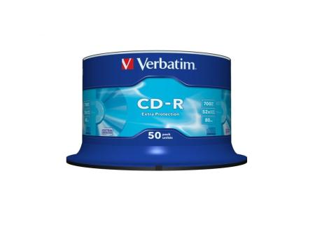 CD-R Verbatim Datalife 52X/ Tarrina-50uds