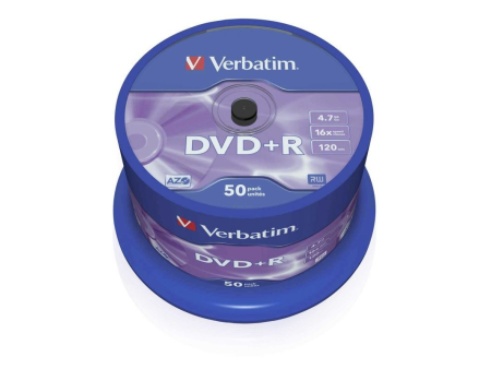 DVD+R Verbatim Advanced AZO 16X/ Tarrina-50uds