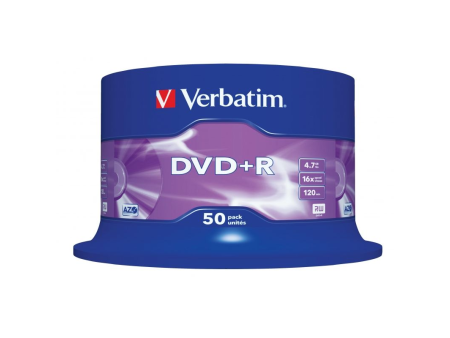 DVD+R Verbatim Advanced AZO 16X/ Tarrina-50uds