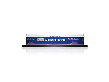 DVD+R Doble Capa Verbatim Advanced AZO 8X/ Tarrina-10uds