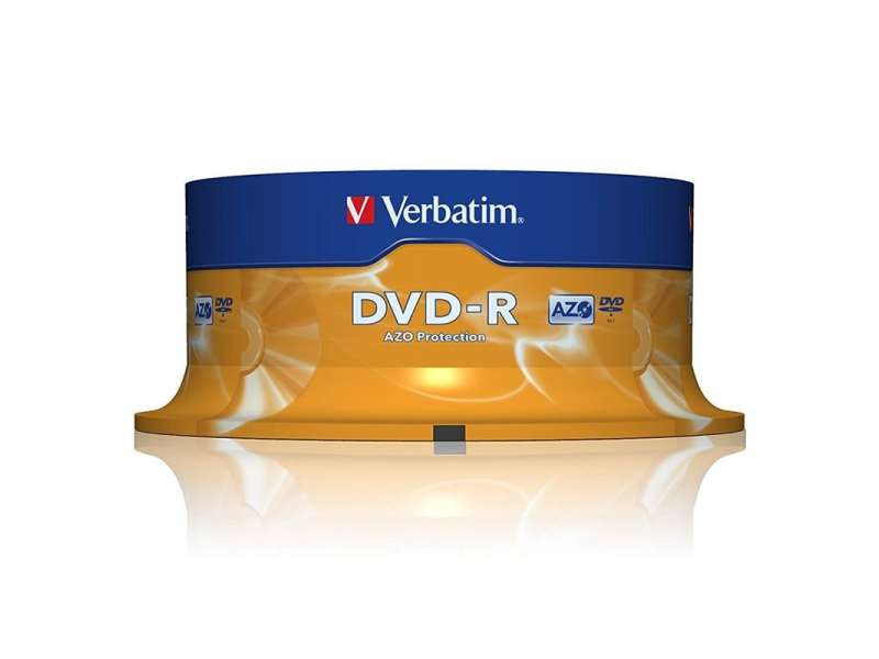 DVD-R Verbatim Advanced AZO 16X/ Tarrina-25uds