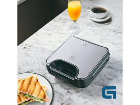 Sandwichera Grunkel SAN-GRILL NG/ 750W/ Placas Grill