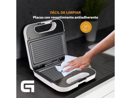 Sandwichera Grunkel SAN-GRILL NG/ 750W/ Placas Grill