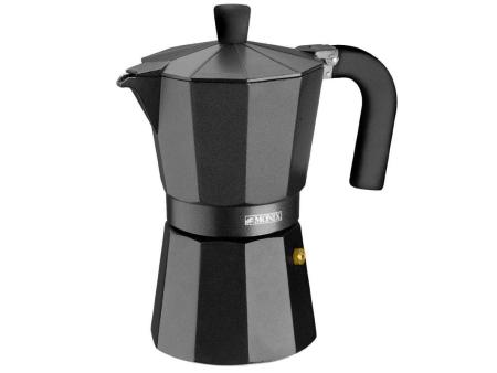 Cafetera Italiana Monix Noir M640006/ 6 Tazas/ Negra