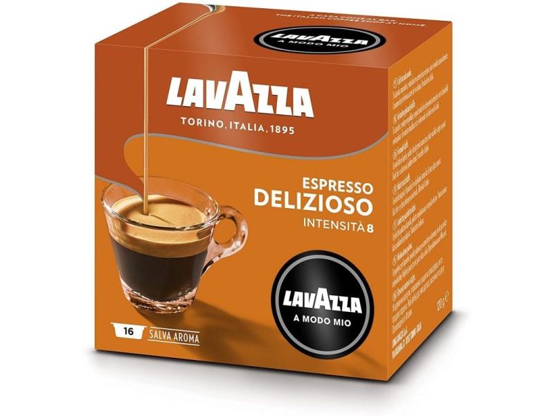 Cápsula Lavazza Deliziosamente para cafeteras A Modo Mio/ Caja de 16