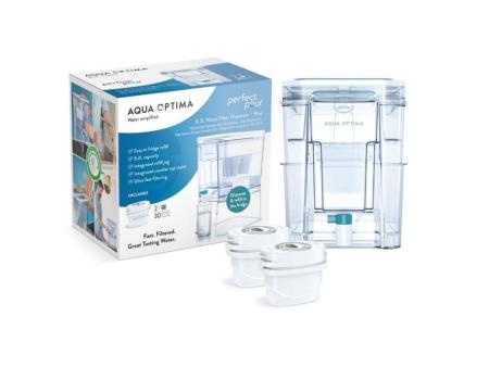 Depósito de Agua Filtrada Aqua Optima WD1000/ 8.2L/ Incluye 2 Filtros