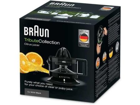 Exprimidor Braun Tributecollection CJ 3000/ 20W/ Capacidad 350ml