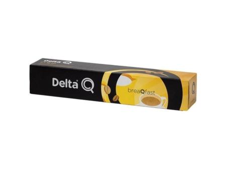 Cápsula Delta BreaQfast para cafeteras Delta/ Caja de 10