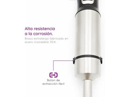 Batidora de mano Grunkel MP-1500 Titan XL/ 1500W/ Capacidad 800L