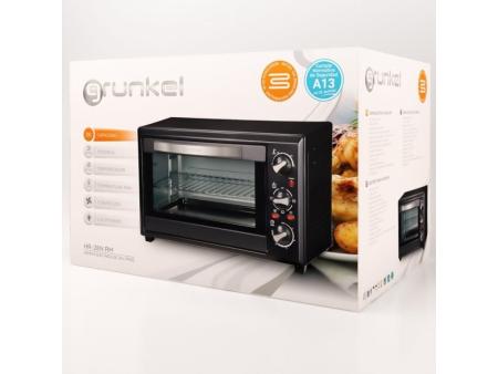 Horno de Sobremesa Grunkel HR-28N RM/ 1600W/ Capacidad 28L