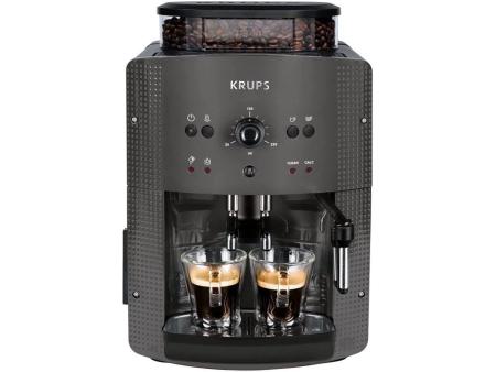 Cafetera Expreso Krups EA810B70/ 1450W/ 15 Bares/ Gris