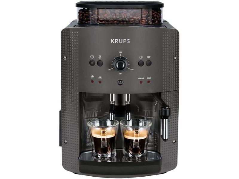 Cafetera Expreso Krups EA810B70/ 1450W/ 15 Bares/ Gris