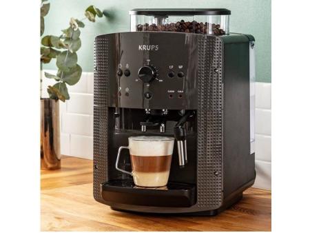 Cafetera Expreso Krups EA810B70/ 1450W/ 15 Bares/ Gris