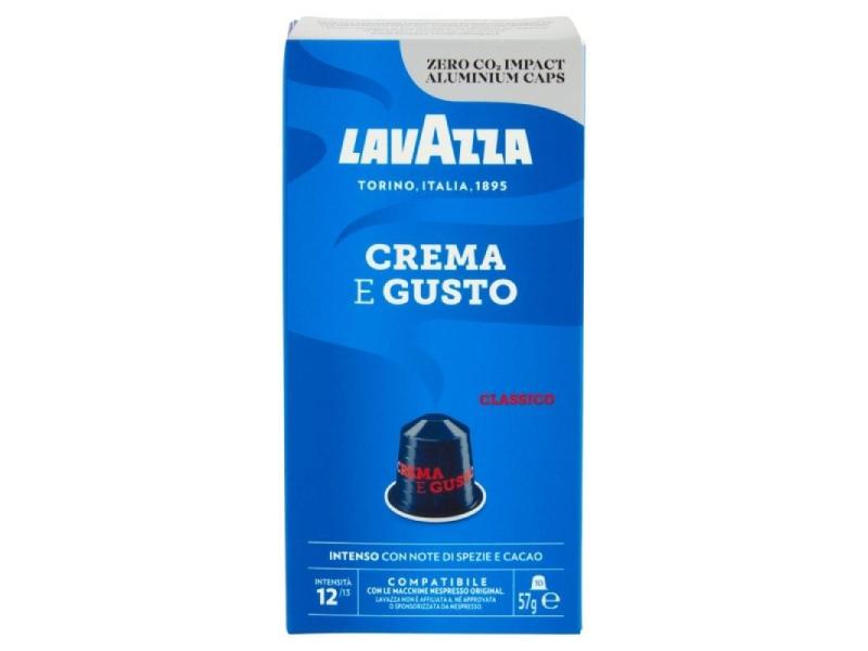 Cápsula Lavazza Crema e Gusto Clásico para cafeteras Nespresso/ Caja de 10