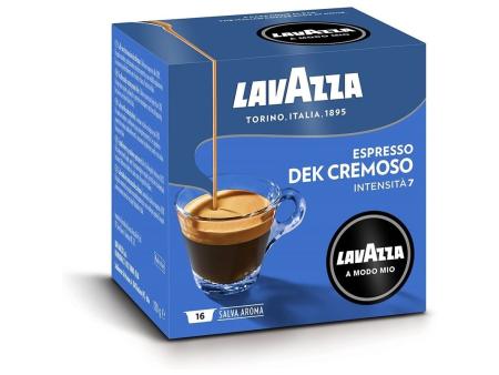 Cápsula Lavazza Cremosamente Dek para cafeteras A Modo Mio/ Caja 16