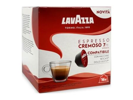 Cápsula Lavazza Espresso Cremoso para cafeteras Dolce Gusto/ Caja de 16