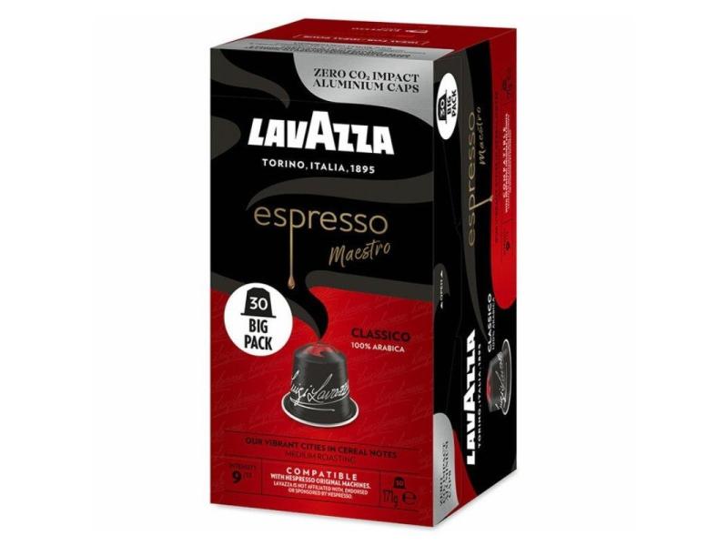 Cápsula Lavazza Espresso Maestro Clásico para cafeteras Nespresso/ Caja de 30