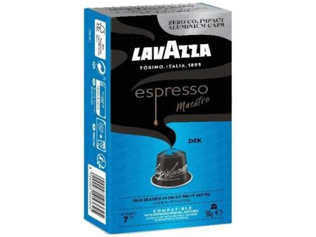 Cápsula Lavazza Espresso Maestro Dek Descafeinado para cafeteras Nespresso/ Caja de 10