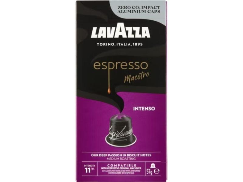 Cápsula Lavazza Espresso Maestro Intenso para cafeteras Nespresso/ Caja de 10