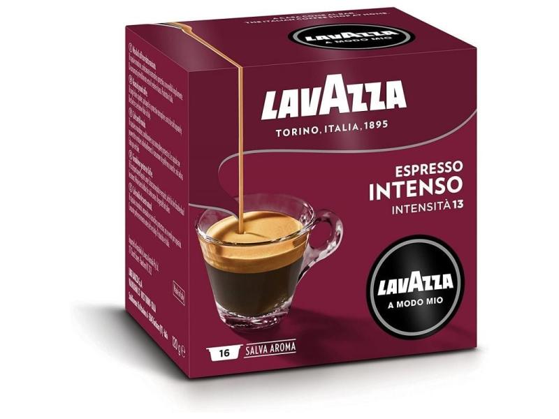 Cápsula Lavazza Intensamente para cafeteras A Modo Mio/ Caja de 16