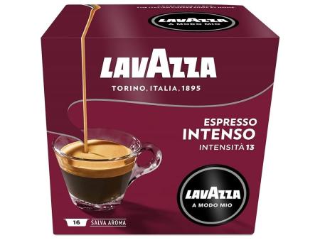 Cápsula Lavazza Intensamente para cafeteras A Modo Mio/ Caja de 16