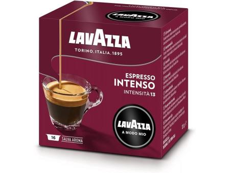 Cápsula Lavazza Intensamente para cafeteras A Modo Mio/ Caja de 16