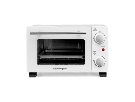 Horno de Sobremesa Orbegozo HO 975/ 800W/ Capacidad 10L/ Blanco