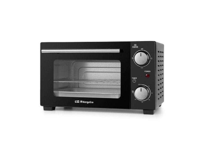 Horno de Sobremesa Orbegozo HO 985/ 800W/ Capacidad 10L/ Negro