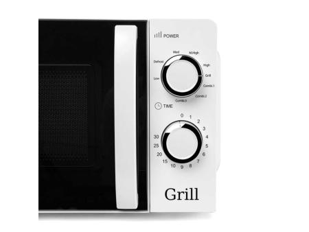 Microondas Orbegozo MIG 2130/ 700W/ Capacidad 20L/ Función Grill/ Blanco