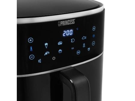 Freidora por Aire / Sin Aceite Princess Digital Aerofryer 182254/ 1800W/ Capacidad 8L