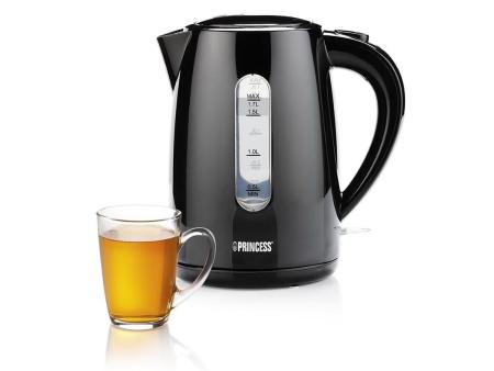 Hervidor de Agua Princess 236017 Black Style/ 2200W/ Capacidad 1.7L