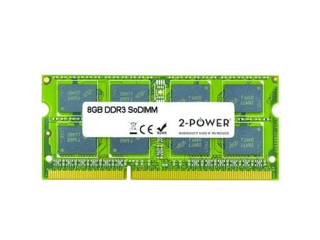 Memoria RAM 2-Power MultiSpeed 8GB/ DDR3L/ 1066/ 1333/ 1600MHz/ 1.35V/ CL7/9/11/ SODIMM