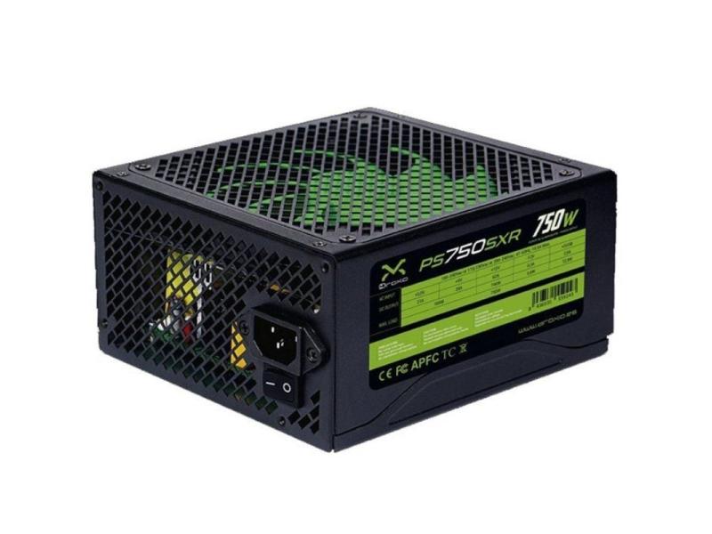 Fuente de Alimentación Droxio PS750SXR/ 750W/ Ventilador 14cm