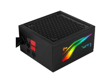 Fuente de Alimentación Aerocool LUX RGB 550M/ 550W/ Ventilador 12cm/ 80 Plus Bronze