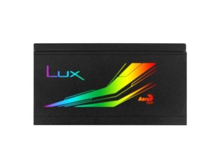 Fuente de Alimentación Aerocool LUX RGB 550M/ 550W/ Ventilador 12cm/ 80 Plus Bronze