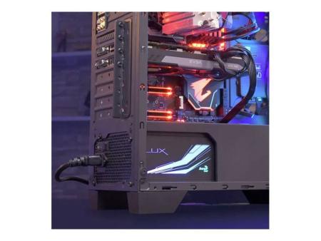 Fuente de Alimentación Aerocool LUX RGB 550M/ 550W/ Ventilador 12cm/ 80 Plus Bronze