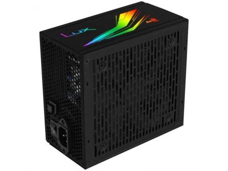 Fuente de Alimentación Aerocool LUX RGB 650M/ 650W/ Ventilador 12cm/ 80 Plus Bronze