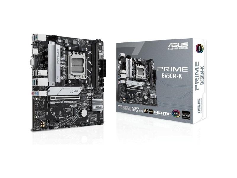 Placa Base Asus Prime B650M-K/ Socket AM5/ Micro ATX