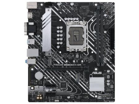 Placa Base Asus Prime B660M-K D4/ Socket 1700/ Micro ATX