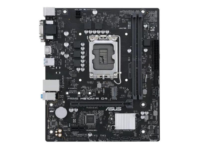 Placa Base Asus Prime H610M-R D4 Socket 1700/ Micro ATX/ Bulk