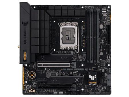 Placa Base Asus TUF GAMING B760M-PLUS WIFI D4/ Socket 1700/ Micro ATX