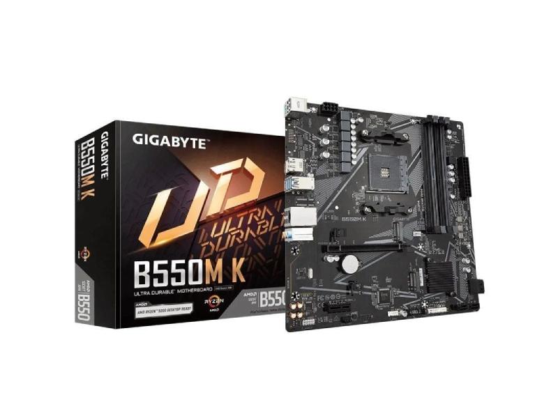 Placa Base Gigabyte B550M K Socket AM4/ Micro ATX