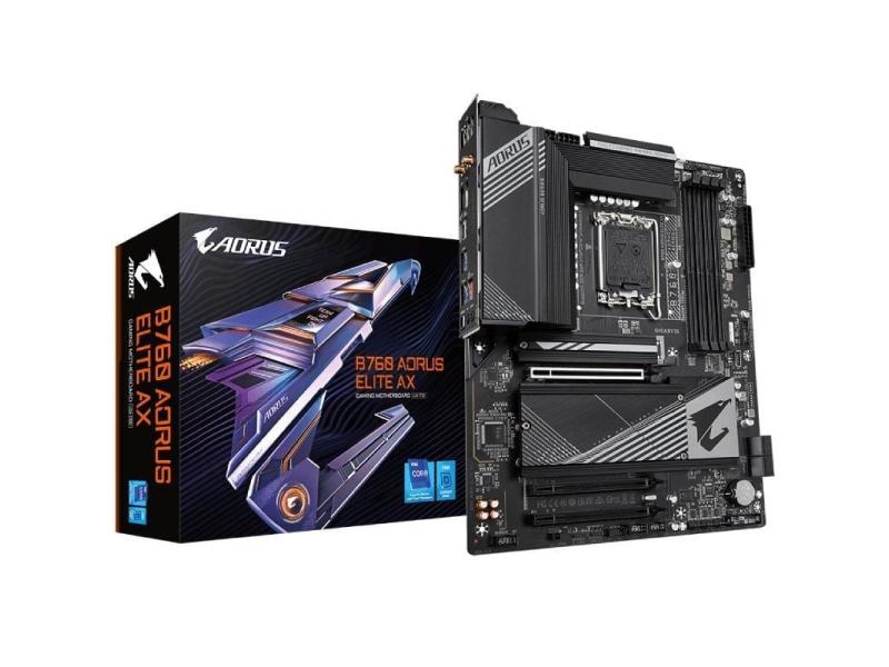 Placa Base Gigabyte B760 AORUS ELITE AX Socket 1700