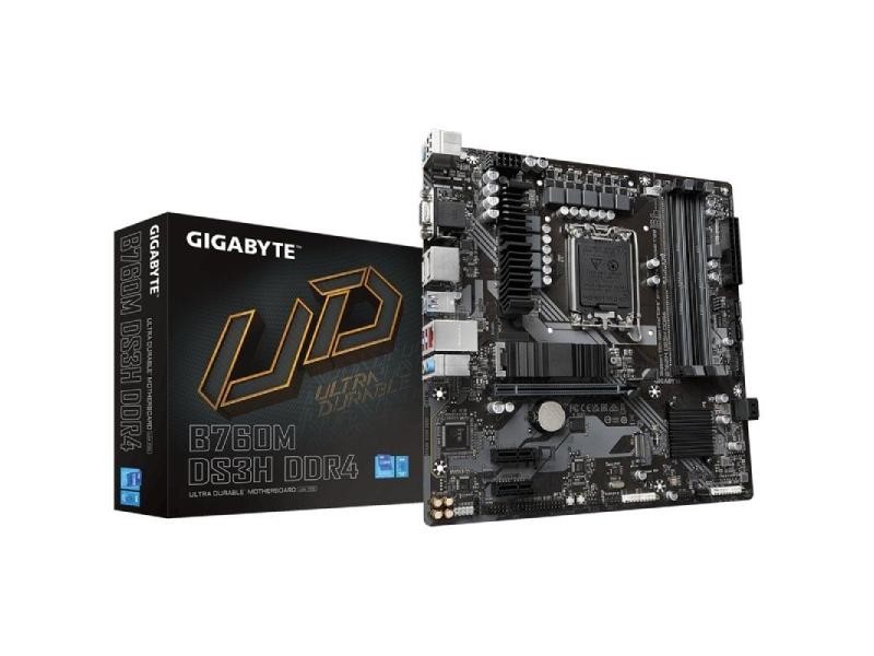 Placa Base Gigabyte B760M DS3H DDR4 Socket 1700/ Micro ATX